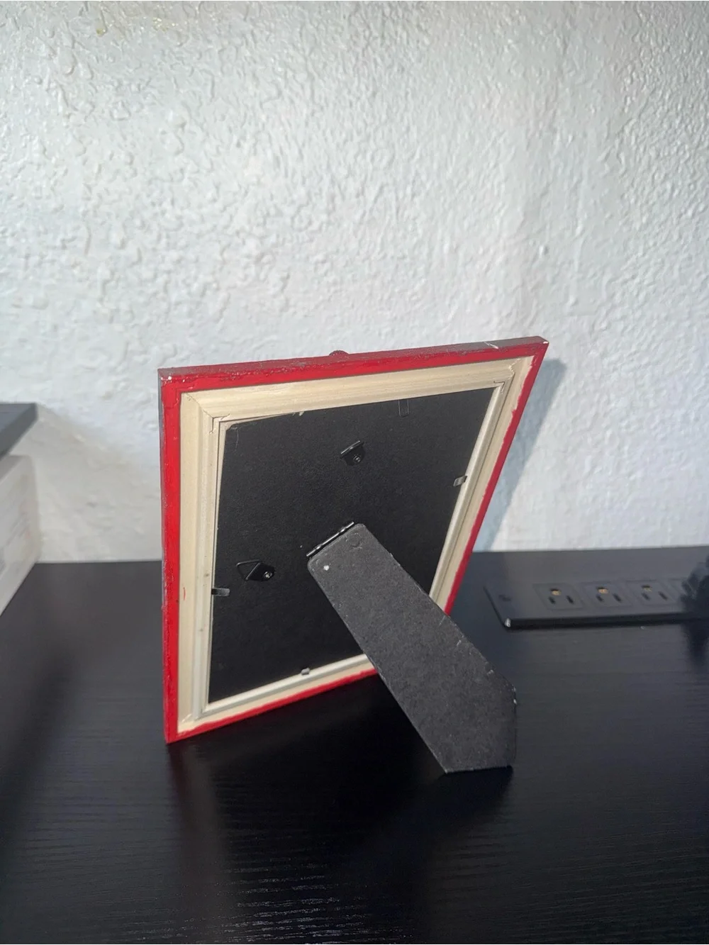 Red Mosaic Beaded Photo Frame